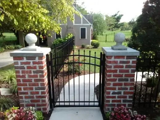 Ornamental Aluminum Fence — Clean Cut Fence & Gate
