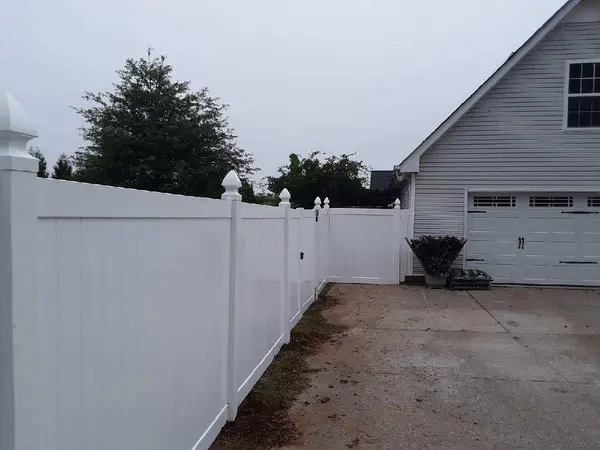 Vinyl Privacy French Gothic Post Caps